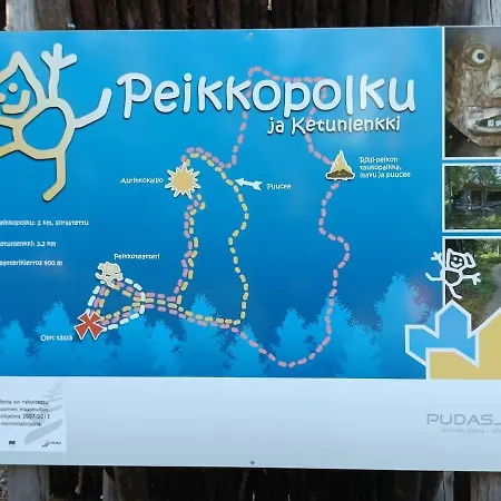 Vakantiehuis Satu 31, Kahden Makuuhuoneen Kelomoekki Syoetteellae, Valaistun Ladun Vieressae