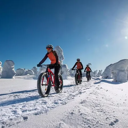 Satu 31, Kahden Makuuhuoneen Kelomoekki Syoetteellae, Valaistun Ladun Vieressae Vakantiehuis Syöte