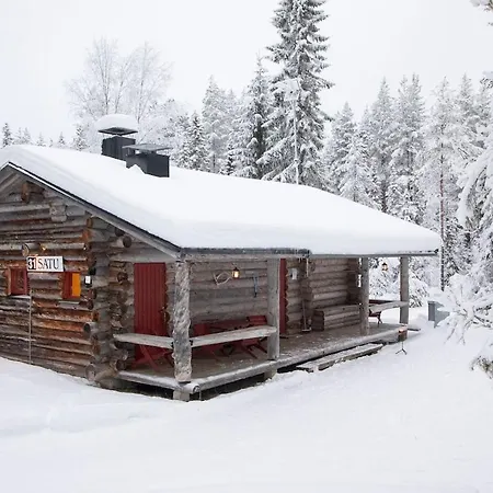 Satu, Kahden Makuuhuoneen Kelomoekki, Lukuisten Polkujen, Polkupyoeraereitin Sekae Kalaisan Tunturilammen Vieressae Casa de Férias *